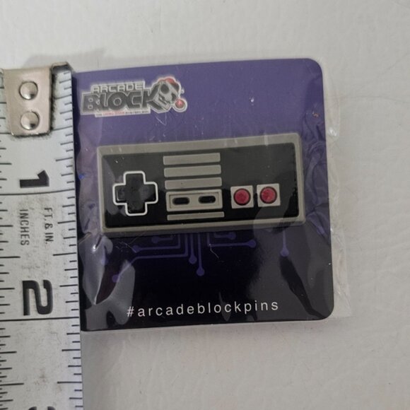 Arcade Block NES Nintendo Controller Pin AB841 New - Picture 3 of 3
